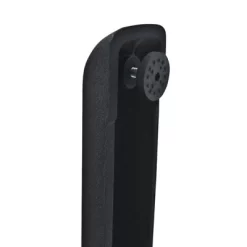 42" Cain Round X Base Dining Set Breakroom Table 4 Zeng Stack Chairs Gray - Regency