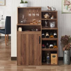 Segre Rustic Baker's Rack Walnut - MiBasics