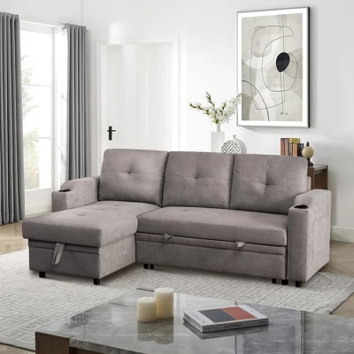 Caye Convertible Sectional Sofas, L-Shape-The Pop Home - Image 8