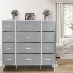 Sorbus Drawer Dresser For Bedroom Clothes Storage White