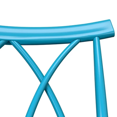 Set Of 2 Avery Metal Dining Chairs - Lifestyle Solutions - Image 6