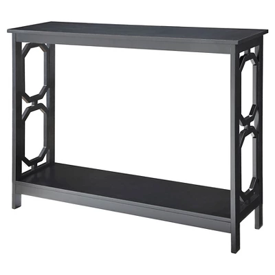 Omega Console Table With Shelf - Breighton Home - Image 8