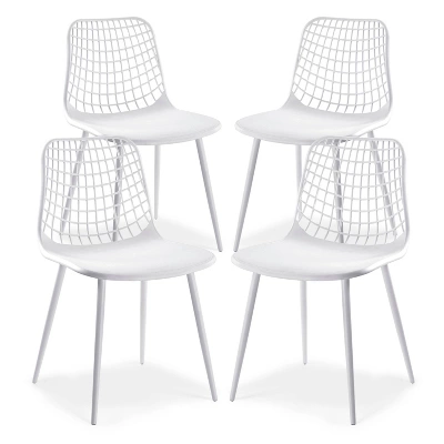 Set Of 4 Penelope Dining Chairs - Poly & Bark - Image 10