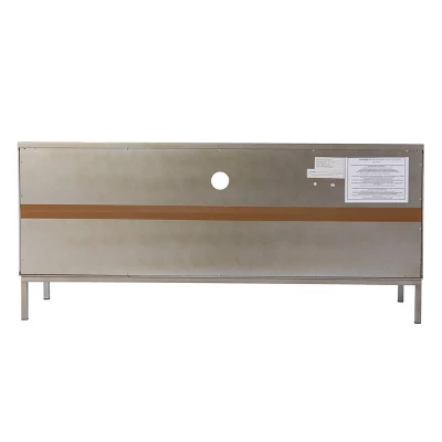 Binsprai Storage TV Stand For TVs Up To 60" Silver - Aiden Lane - Image 6