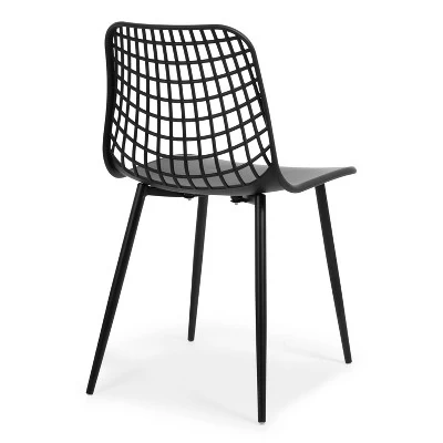 Set Of 4 Penelope Dining Chairs - Poly & Bark - Image 3