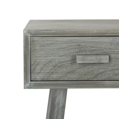 Albus 3 Drawer Console Table- Slate Grey - Safavieh - Image 6