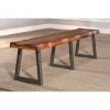 Emerson Bench Brown - Hillsdale Furniture