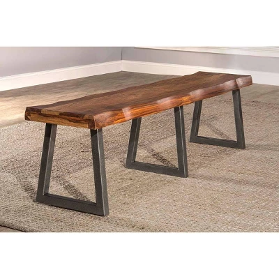 Emerson Bench Brown - Hillsdale Furniture