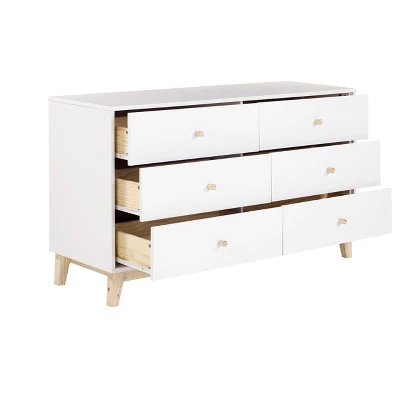 60" 6 Drawer Double Dresser - Alaterre Furniture - Image 4