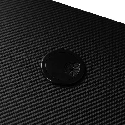 Flash Furniture Gaming Desk And Racing Chair Set With Cup Holder, Headphone Hook & 2 Wire Management Holes - Image 8