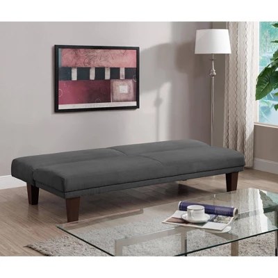 Delia Convertible Futon Sofa Microfiber - Room & Joy - Image 3