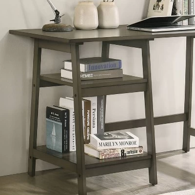 Dornoch 2 Shelf Writing Desk With Chair - HOMES: Inside + Out - Image 2