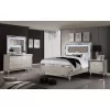 3pc Queen La Mesa Bed Nightstand And Dresser Set Silver - HOMES: Inside + Out