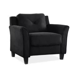 Harper Tufted Microfiber Chair - Lifestyle Solutions