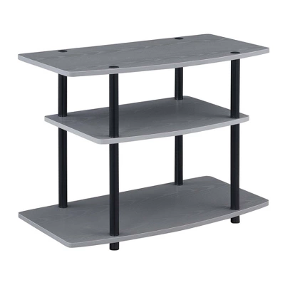 Designs2Go 3 Tier TV Stand For TVs Up To 32" - Breighton Home - Image 12