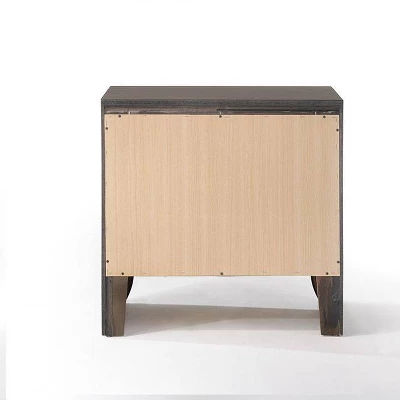 26" Ireland Nightstand Gray Oak - Acme Furniture - Image 2