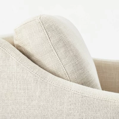 Vivian Park Upholstered Swivel Chair Cream - Threshold™ Designed With Studio McGee - Image 4
