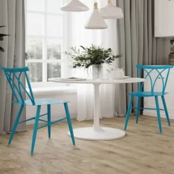 Set Of 2 Avery Metal Dining Chairs - Lifestyle Solutions