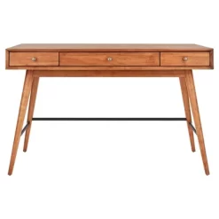 Foerster Mid Century Writing Desk - Warm Brown - Inspire Q
