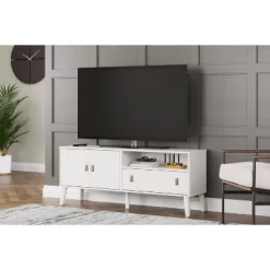 59"Aprilyn TV Stand For TVs Up To 63" White - Signature Design By Ashley