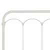 Full Jocelyn Metal Headboard Soft White - Hillsdale Furniture