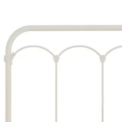 Full Jocelyn Metal Headboard Soft White - Hillsdale Furniture