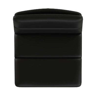 Merrick Lane Modern Upholstered Adjustable Height Stools With Sturdy Iron Bases - Image 7