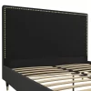 Audrey Velvet Upholstered Bed - Cosmoliving