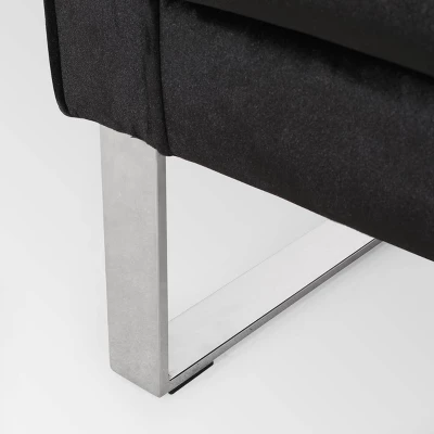 Kirkwood Modern Glam Velvet Club Chair - Christopher Knight Home - Image 4