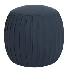 Ace Seam Upholstered Ottoman - Skyline Furniture