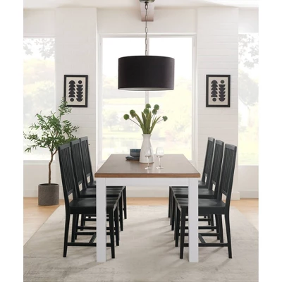 Set Of 2 Vienna Wood Dining Armless Chairs - Alaterre Furniture - Image 16