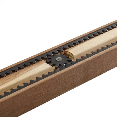 Hayden 4pc Extendable Dining Set With Bench And 2 Slat Back Chairs Slate - Crosley - Image 18