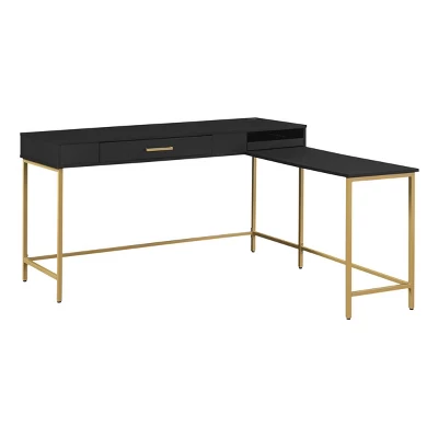 Modern Life L Shaped Desk - OSP Home Furnishings - Image 9