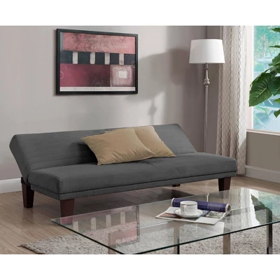 Delia Convertible Futon Sofa Microfiber - Room & Joy - Image 2