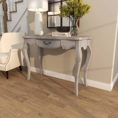 Farmhouse Vintage Console Table White - Olivia & May - Image 7