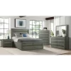 Cosmo Nightstand With USB Gray - Picket House Furnishings