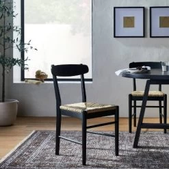 Logan Wood Dining Chair With Woven Seat - Threshold™ Designed With Studio McGee