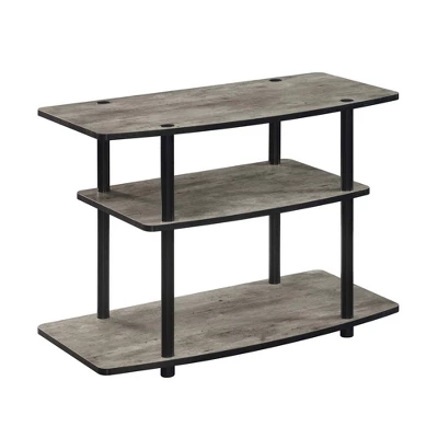 Designs2Go 3 Tier TV Stand For TVs Up To 32" - Breighton Home - Image 18