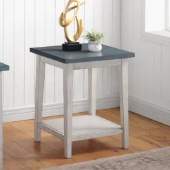 Brizza 1 Open Shelf Side Table - HOMES: Inside + Out