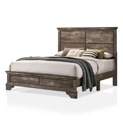 6pc Jacobia Rustic Bedroom Set Gray - HOMES: Inside + Out - Image 8