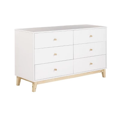60" 6 Drawer Double Dresser - Alaterre Furniture - Image 3