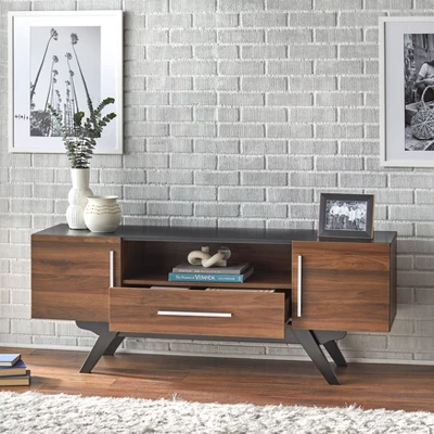 Ashfield Mid-Century Modern TV Stand For TVs Up To 64" - Buylateral - Image 3
