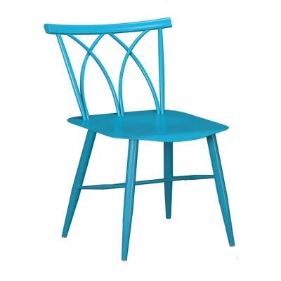 Set Of 2 Avery Metal Dining Chairs - Lifestyle Solutions - Image 4