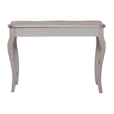 Farmhouse Vintage Console Table White - Olivia & May - Image 6