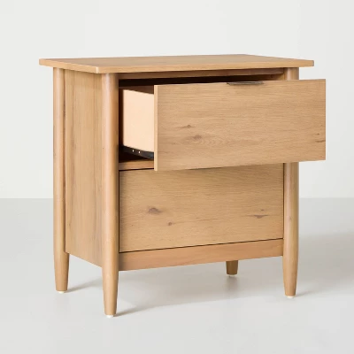 2-Drawer Wood Nightstand - Hearth & Hand™ With Magnolia - Image 3
