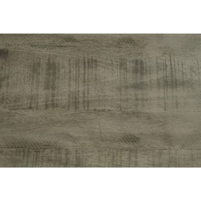 Rustic 4-Pieces Counter Height Dining Set With Fabric Padded Stools And Socket-ModernLuxe - Image 7