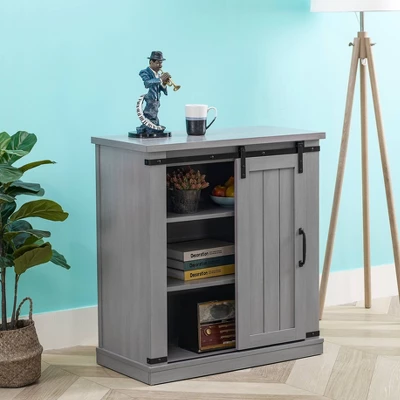 TV Stand For TVs Up To 40" Gray - Home Essentials - Image 3