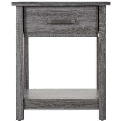 Passion Furniture Salem 1-Drawer Nightstand (24 In. H X 19 In. W X 20 In. D) - Image 7