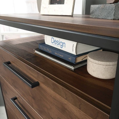 Nova Loft 4 Drawer Chest Grand Walnut - Sauder - Image 3