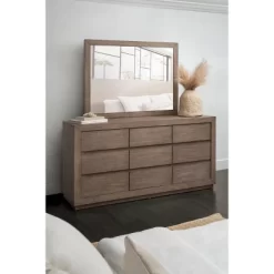 Resto 6 Drawer Dresser Gray - Abbyson Living